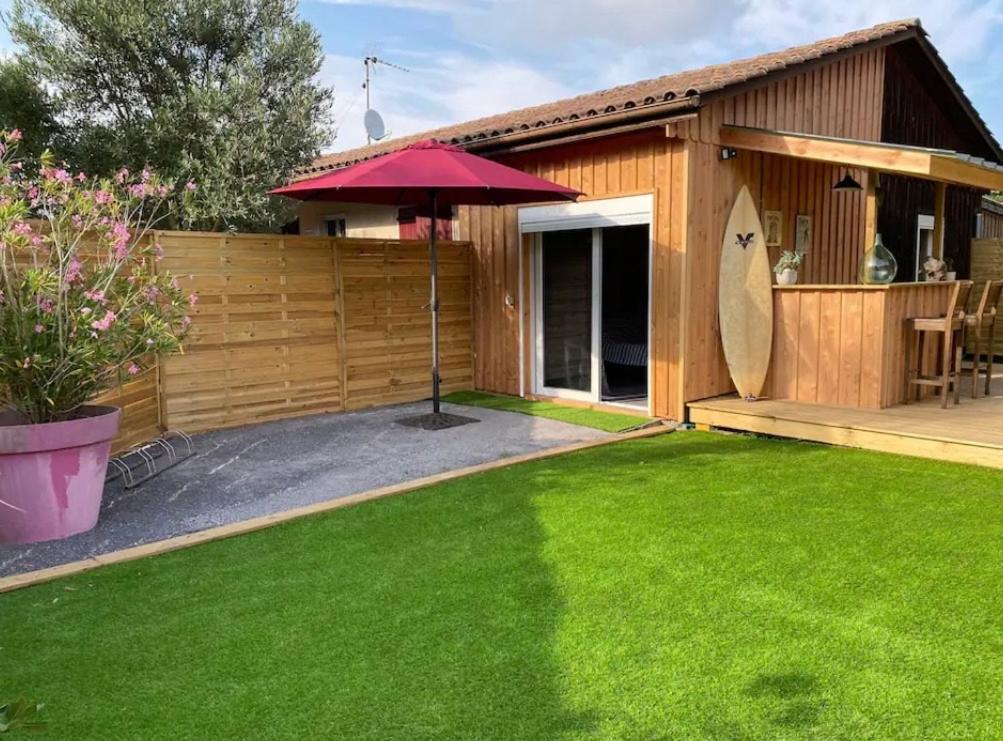 Le Chalet Du Bonheur Gujan-Mestras Bagian luar foto